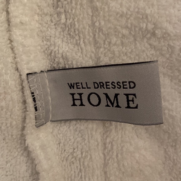 Girls Terrycloth Robe Size 4/6 - Picture 4 of 5